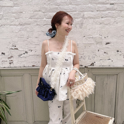 トート Wintry Meghan【アイボリー/グレー】