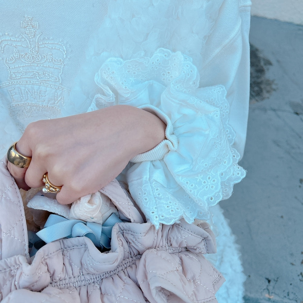 シュシュ Embroidery Lace