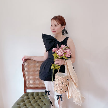 かごラフィア Rosy Chanmi