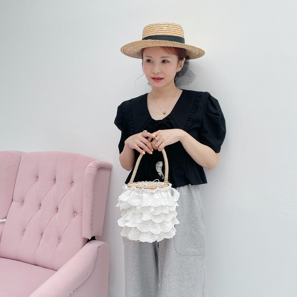 かごラフィア Frilly Picnic