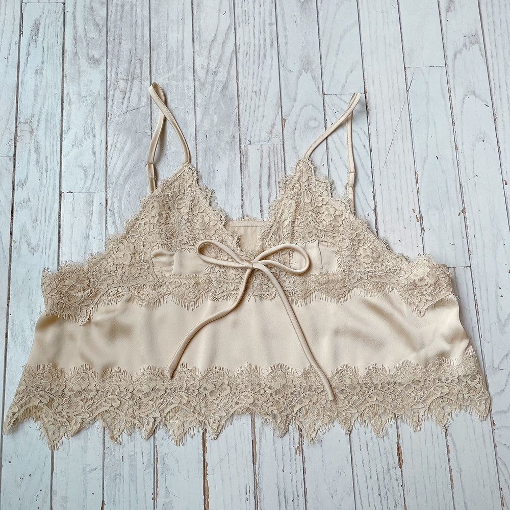 ★Croppedレースビスチェ
