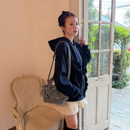 ミディフリルバッグ Pearlette Bebe