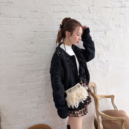 ★Clochetニットブルゾン