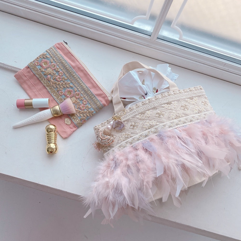 ポーチ Shabby Canvas Pouch