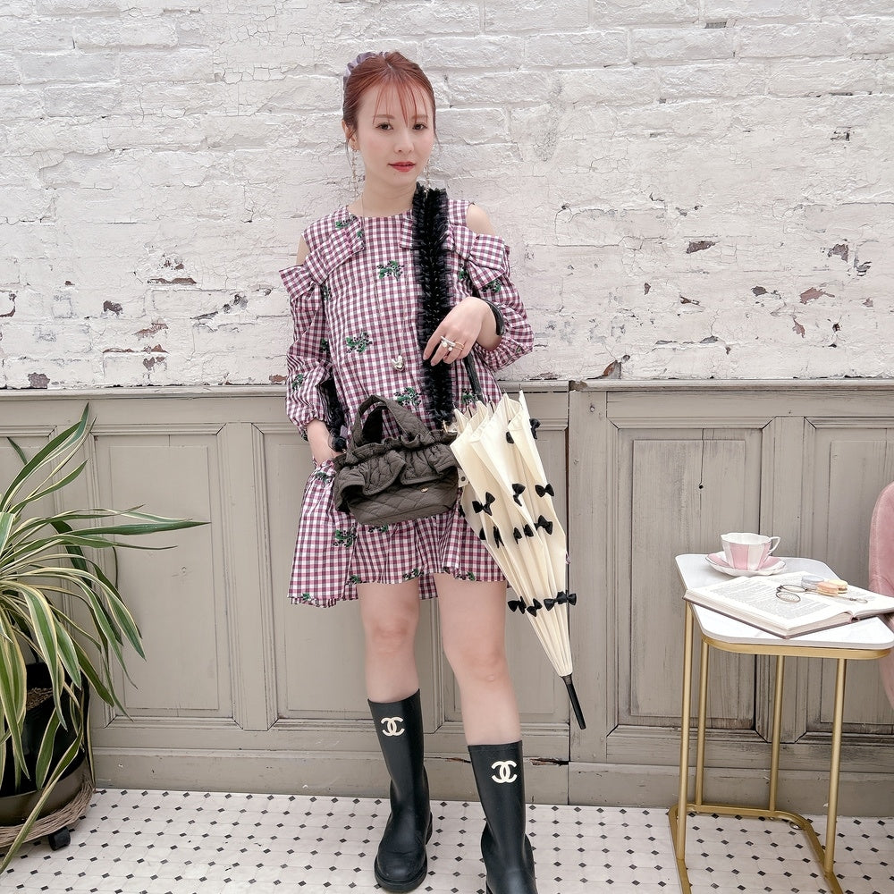 フリルストラップ Odette【太幅】