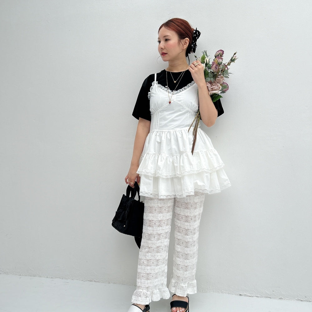 ヘアクリップ Dot Ribbon