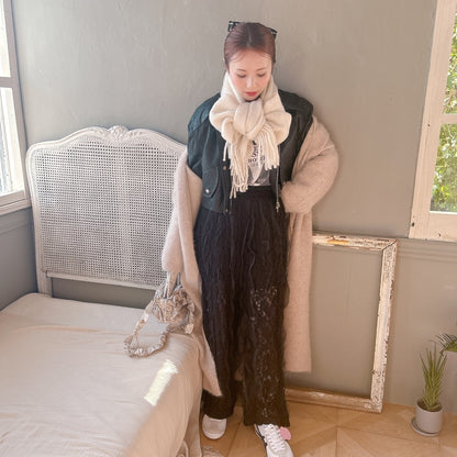 ★Volumeフェイクレザージャケット