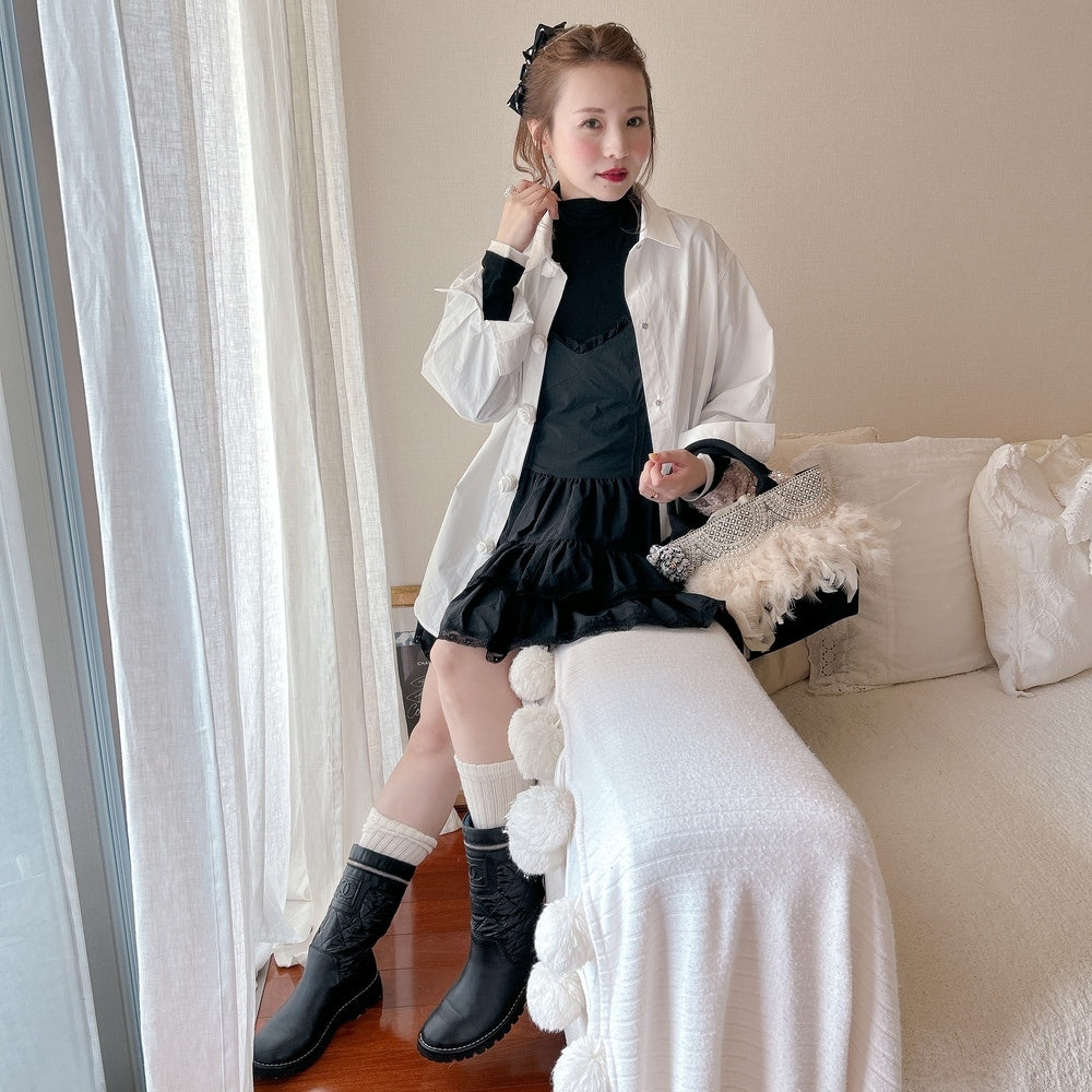 ★Bicolorタートルネック