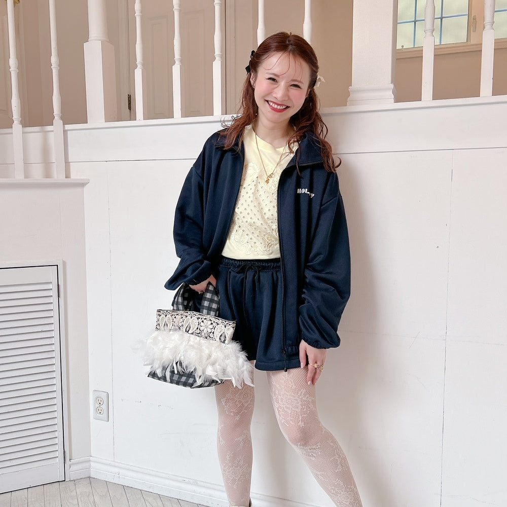 ★リボンEmbroideryTsh