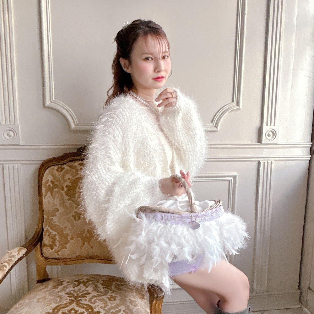 ★Shaggyニットガウン2025