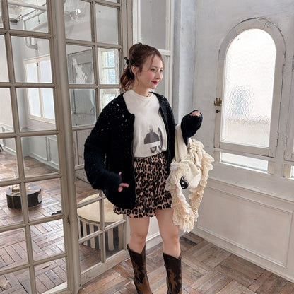 ★Clochetニットブルゾン