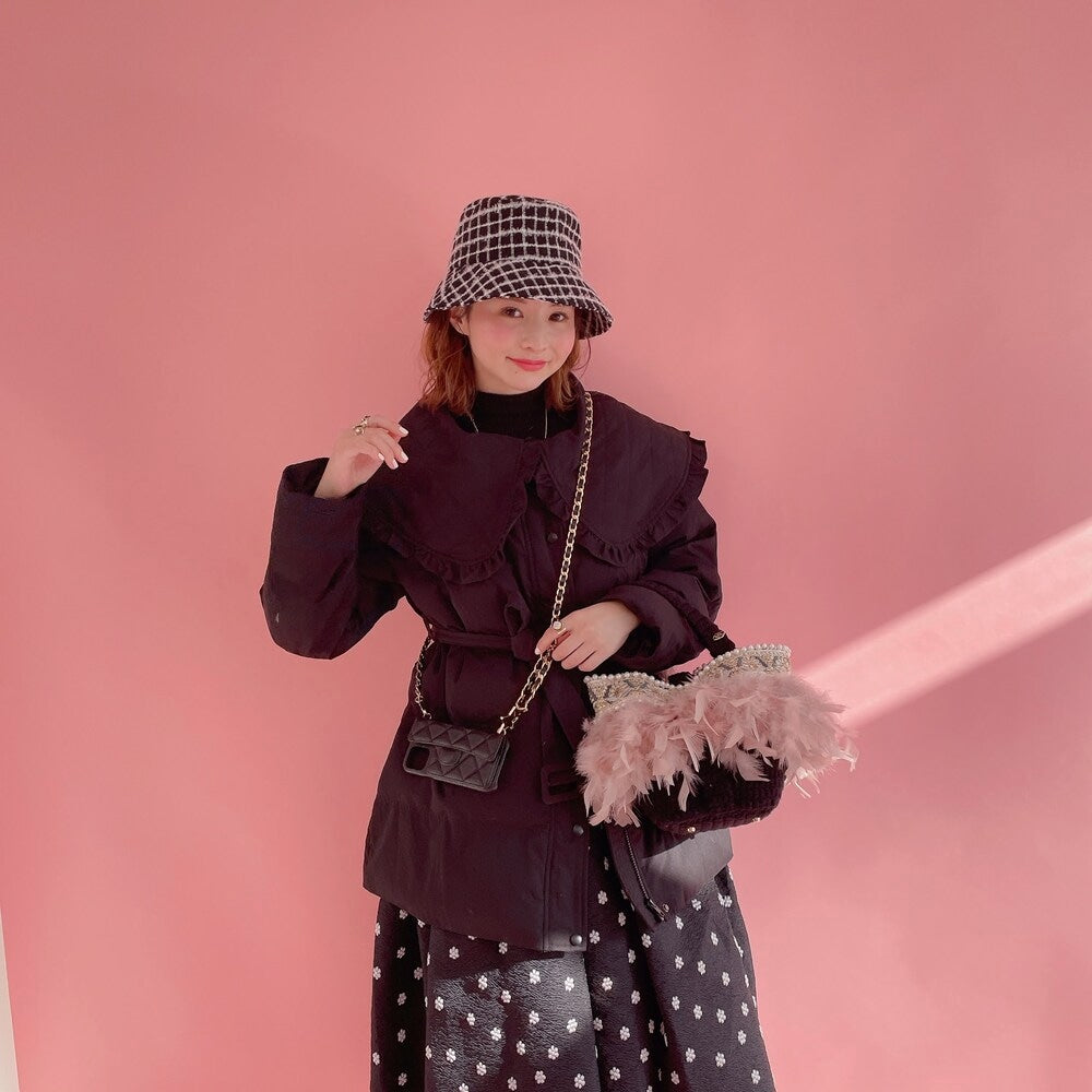 スマホケース Stella Chain ブラック