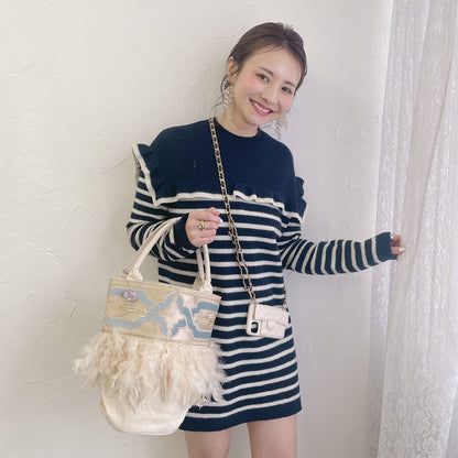 スマホケース Stella Chain アイボリー