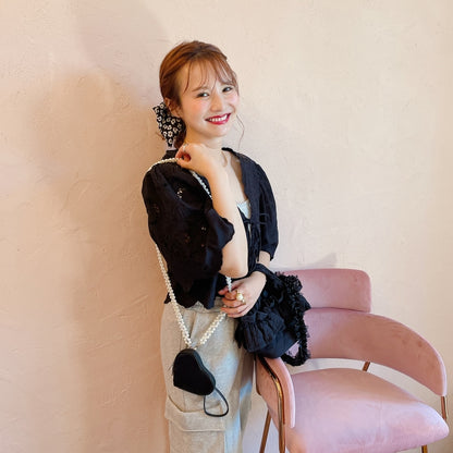 ハートストラップポーチ Alice