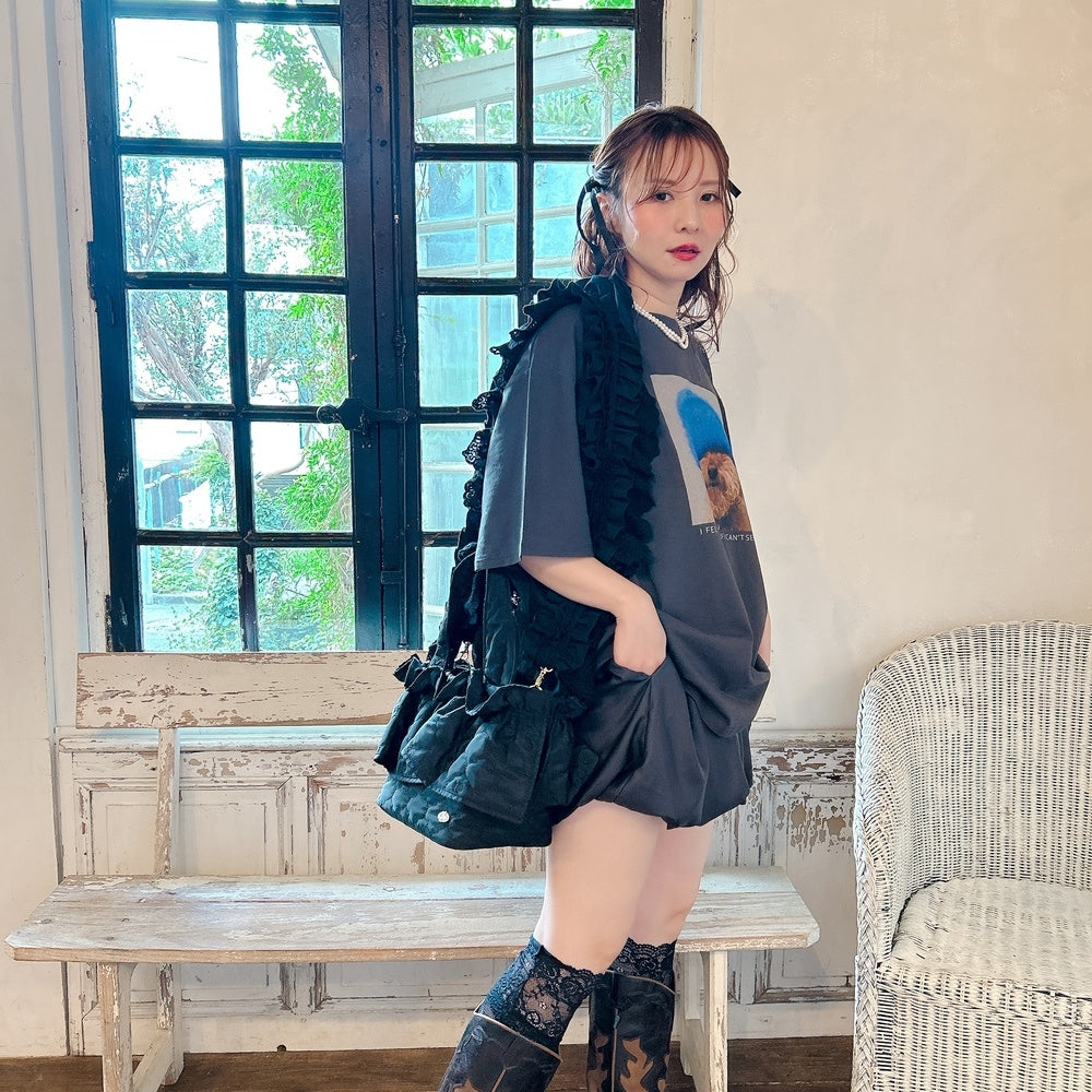 レギュラーフリルバッグ Moroccan Bebe