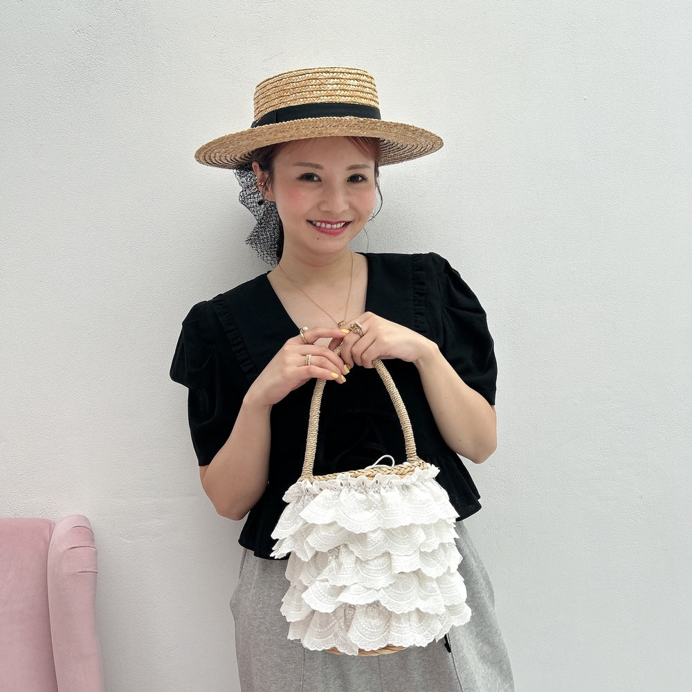 かごラフィア Frilly Picnic