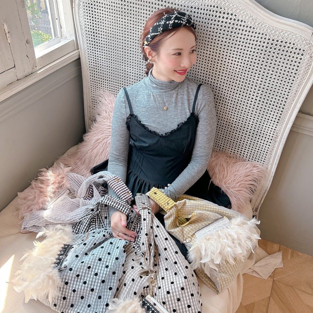 ハンドルカバー Katie【ギンガム】