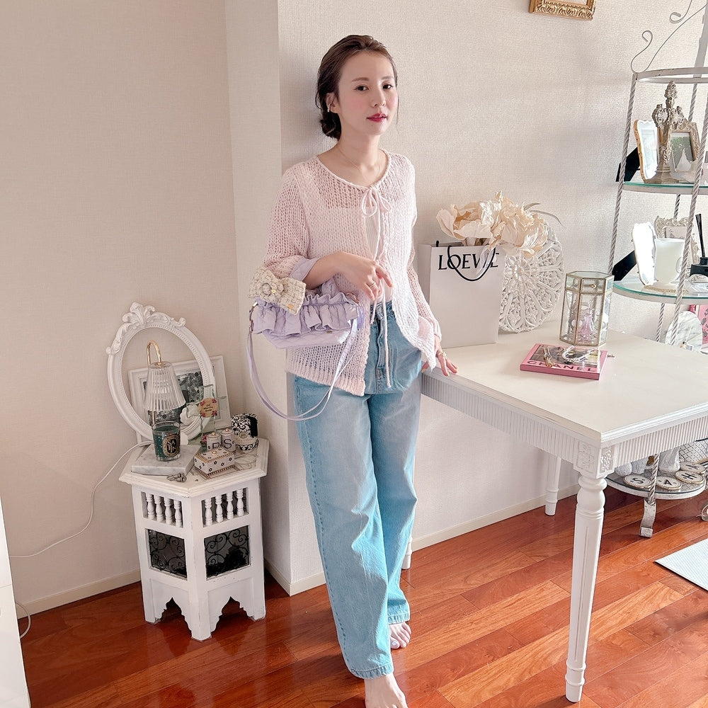 ★Girlyリボンニット