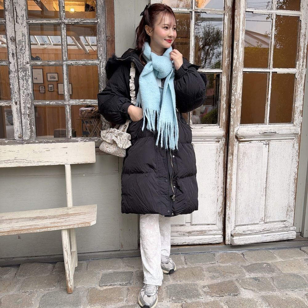 ★Furフード付ロングダウン2025