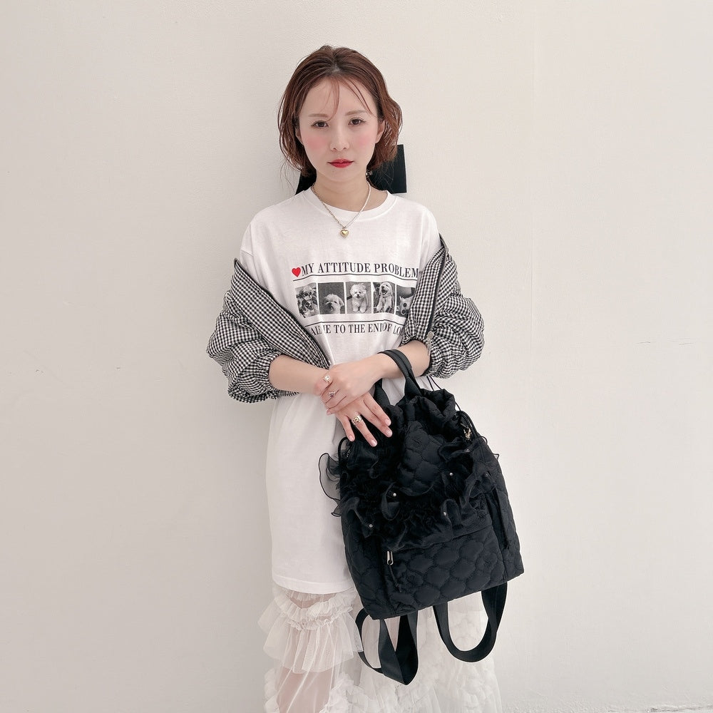 バックパック S Puffy Gigi【3way】 – Saha by elliee