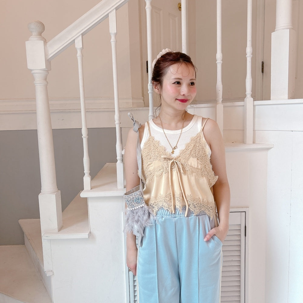 ★カラーリブタンク