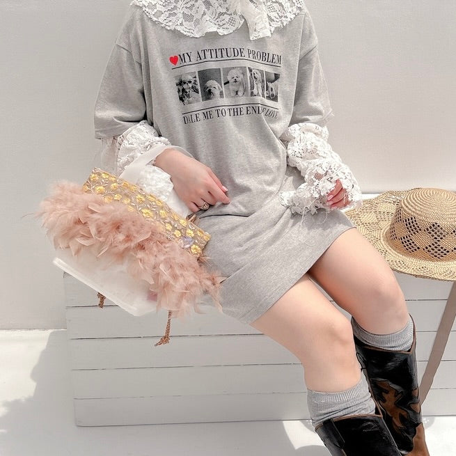 トートMellow Fleur【Fluffy Tutu】