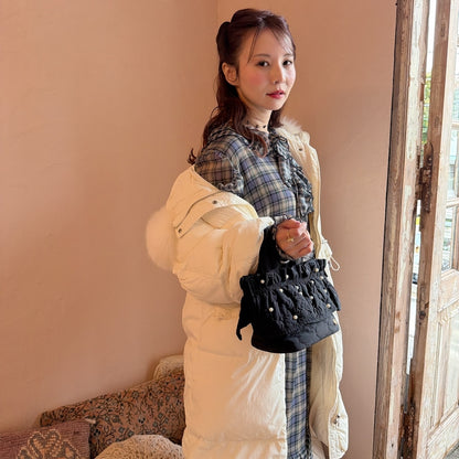 ミディフリルバッグ Pearlette Bebe