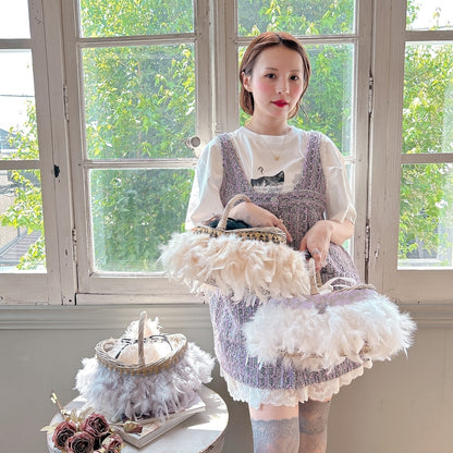 かご&巾着SET Moon Whisper Rattan