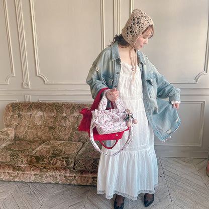 ★コットンレースDollyワンピース