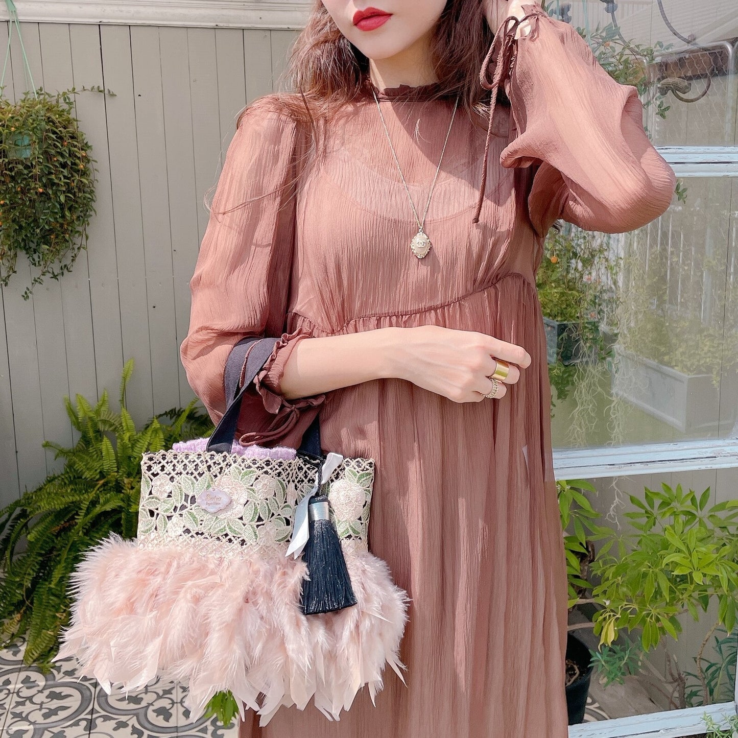 トート Rosy Jardin