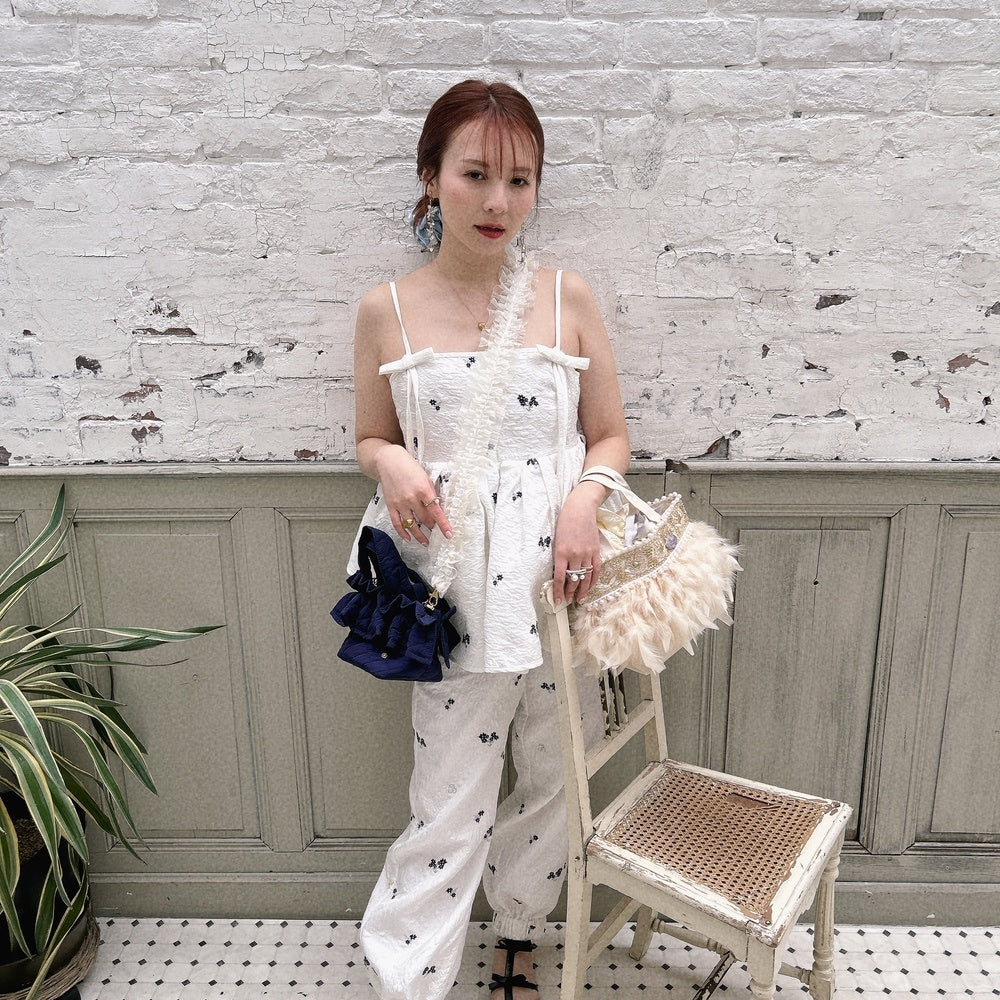 トート Wintry Meghan【アイボリー/グレー】