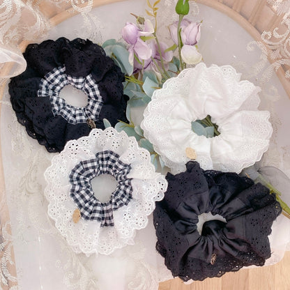 シュシュ Embroidery Lace