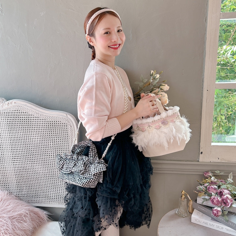 巾着＆トートSET Pom Pom Bunny