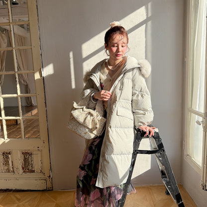 ★Furフード付ロングダウン2025