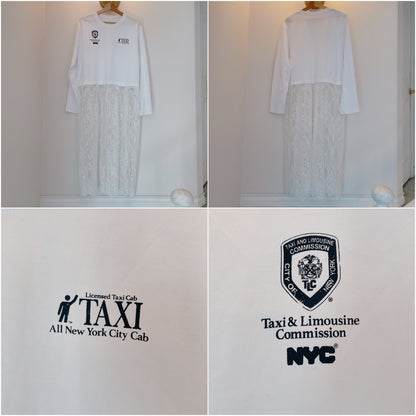 ★SheerレースロンTワンピ