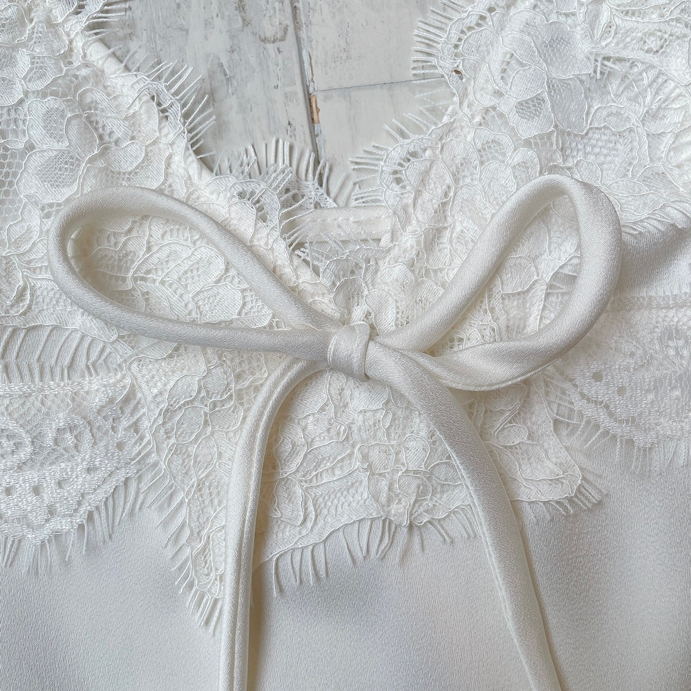 ★Croppedレースビスチェ