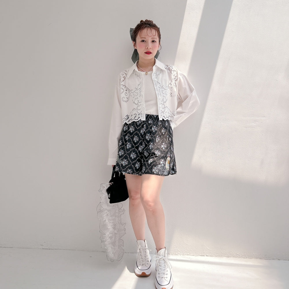 ★Ebony Garden ショートパンツ