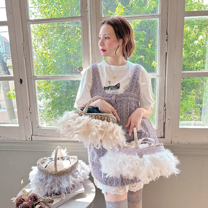 かご&巾着SET Moon Whisper Rattan