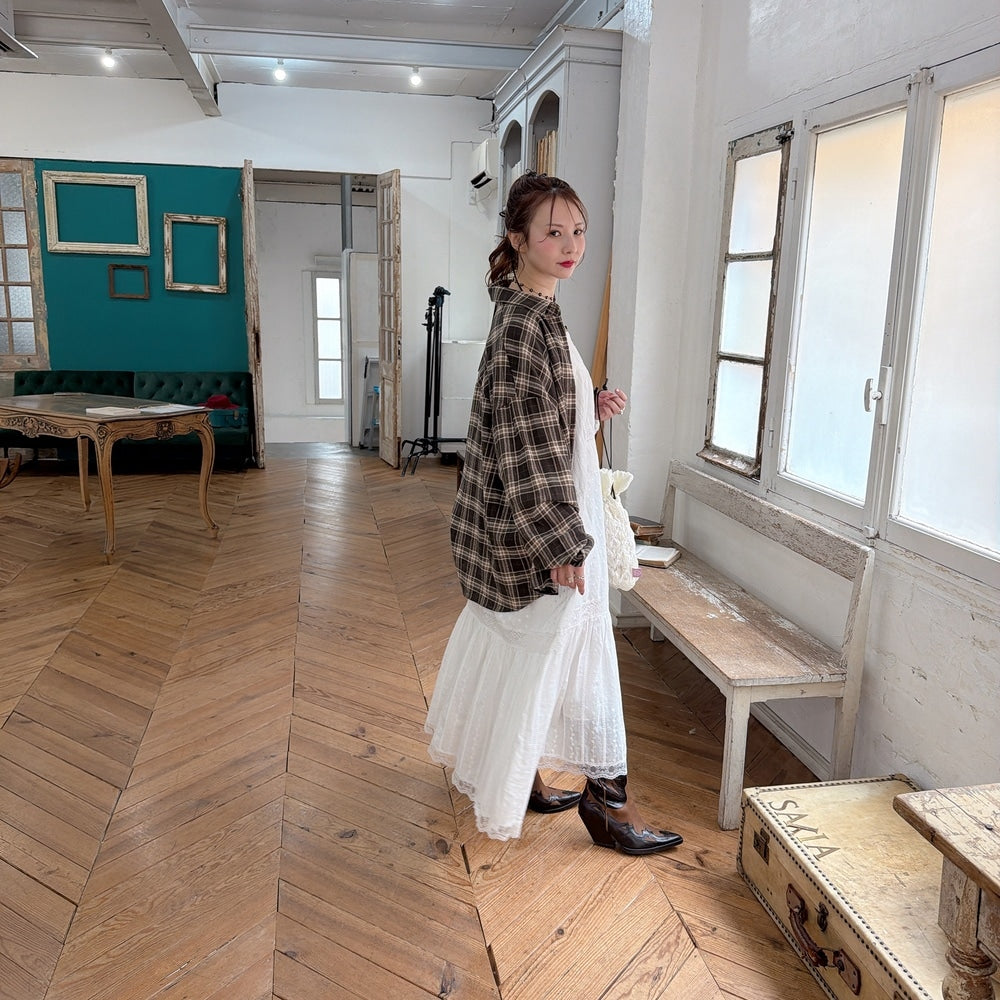 ★Boyfriendネルチェックシャツ