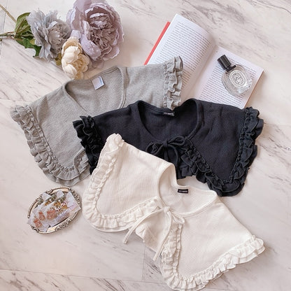 Waffle Frill Collar
