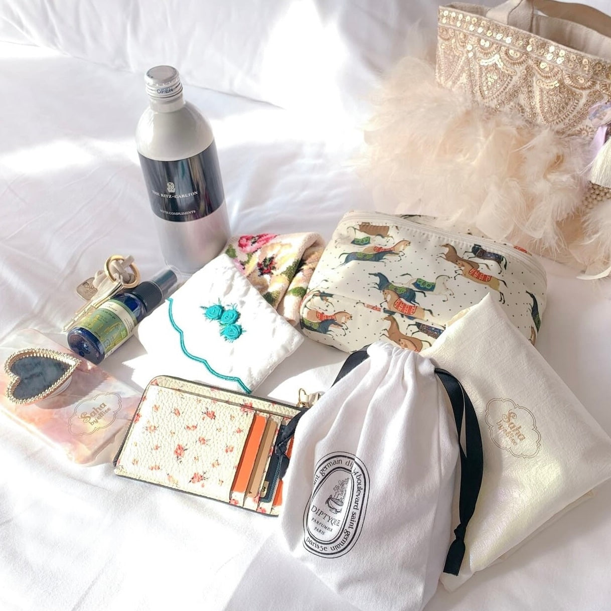 トート Wintry Meghan【アイボリー/グレー】