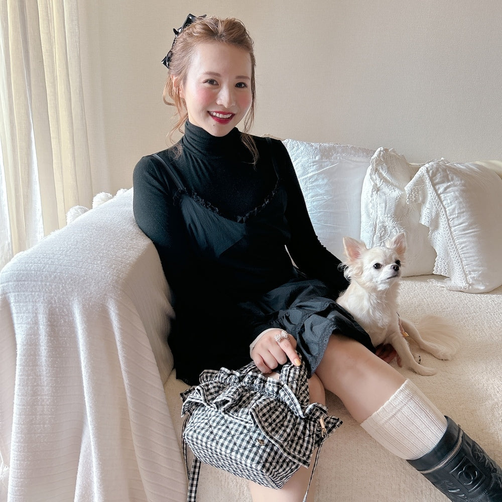 ★Bicolorタートルネック