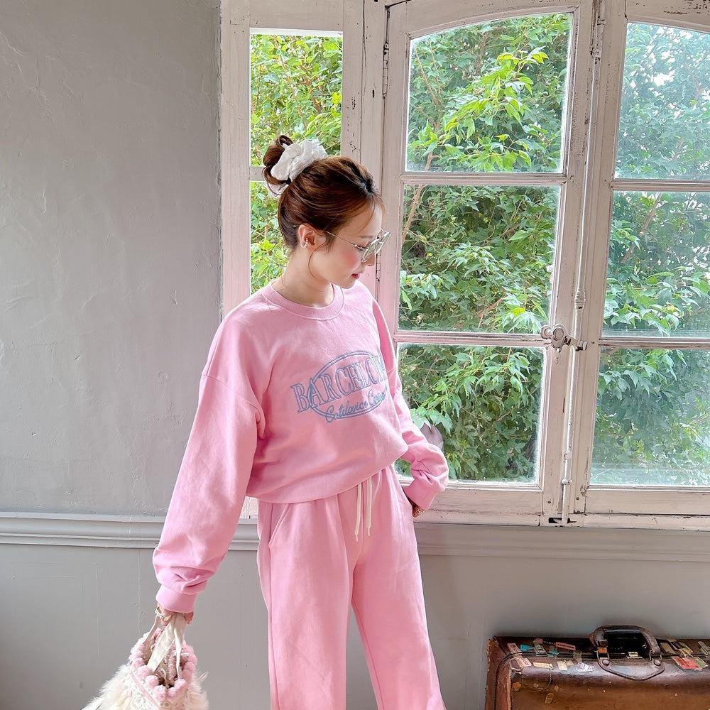 ★BALCELONAスウェット【ピンク】