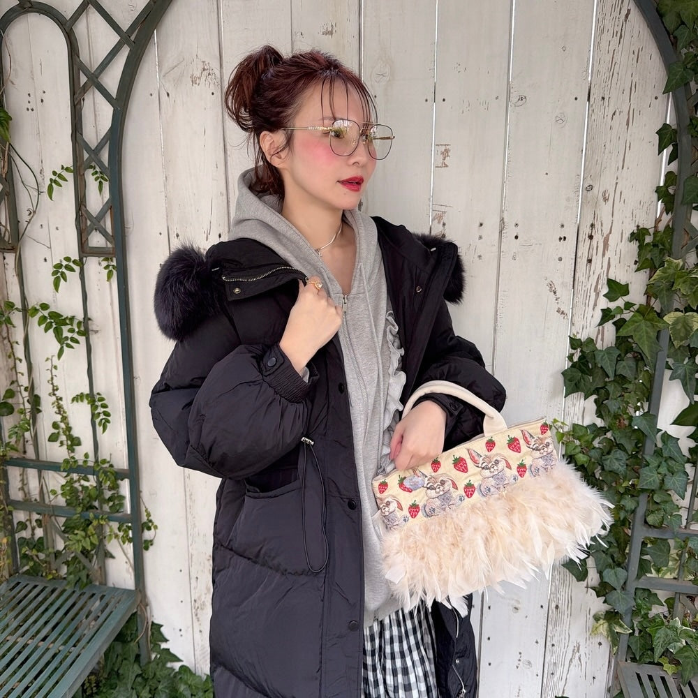 ★Furフード付ロングダウン2025