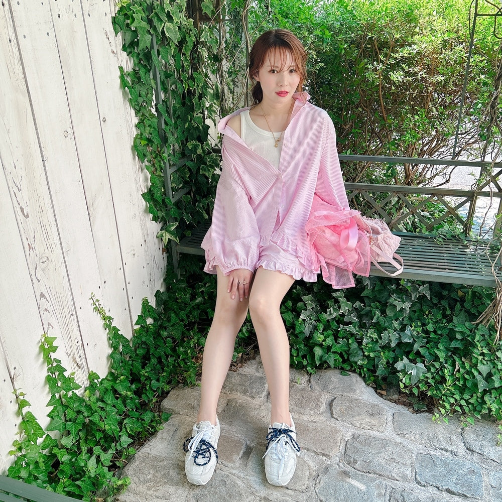 ★Pink Museシャツセットアップ