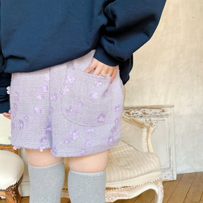 ★Bloomy Tweedショートパンツ