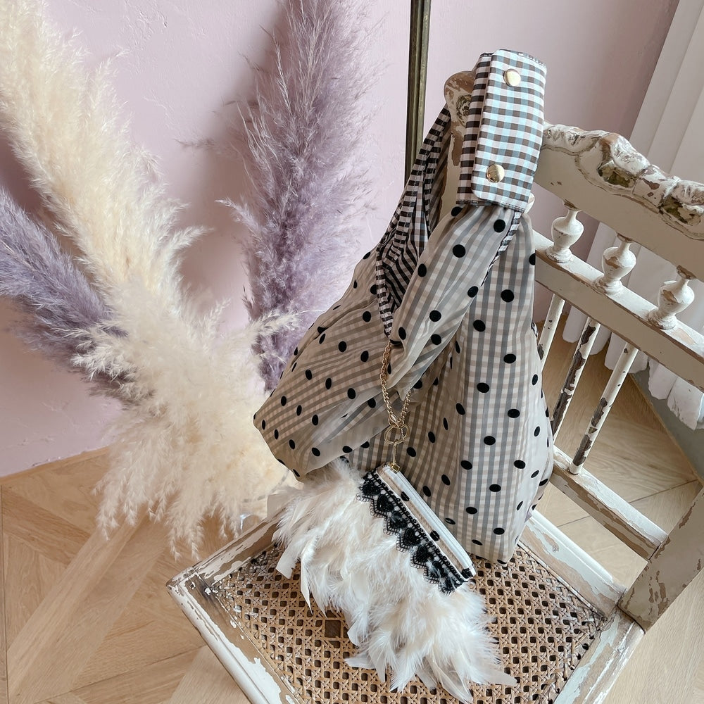 ハンドルカバー Katie【ギンガム】