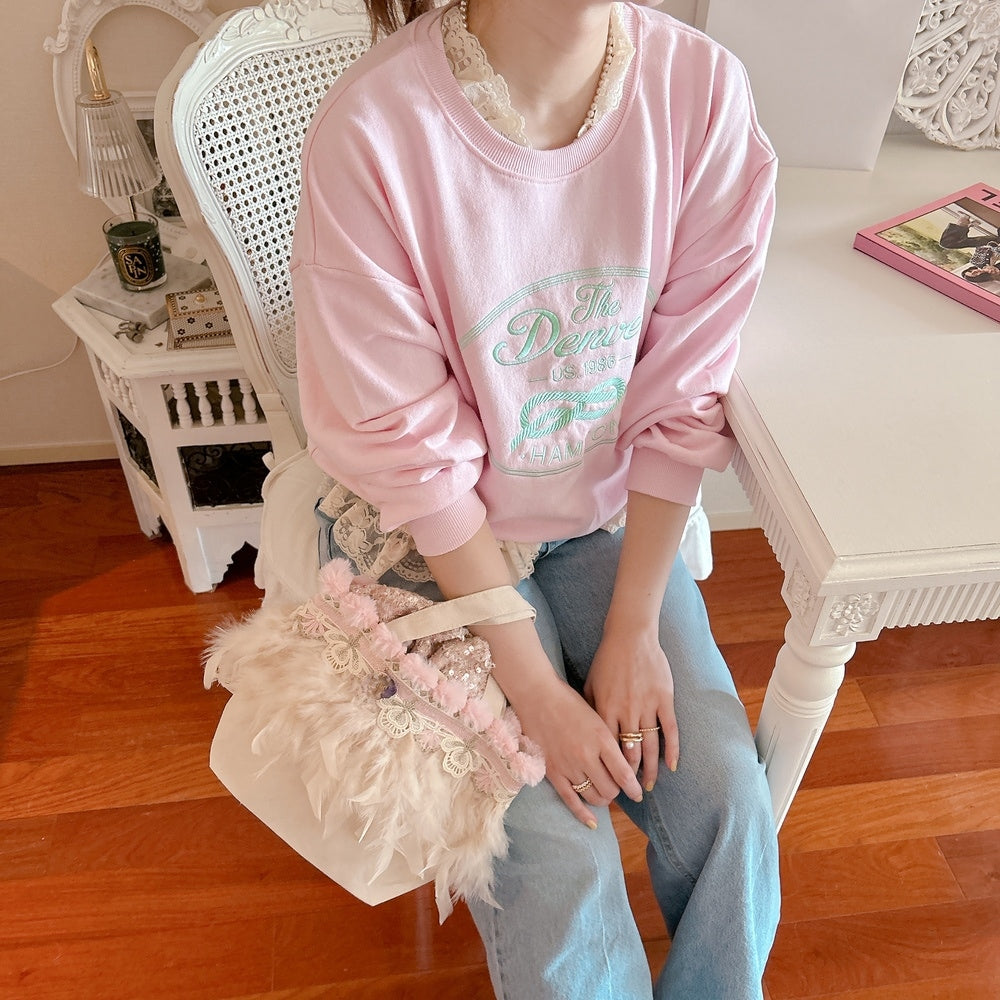 巾着＆トートSET Pom Pom Bunny