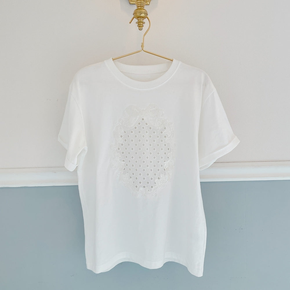 ★リボンEmbroideryTsh