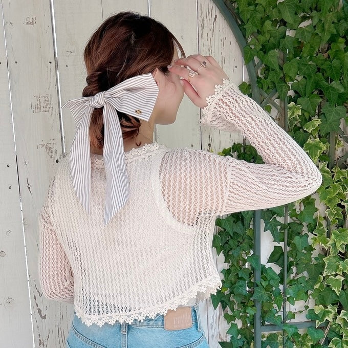 ★Bloomy クロシェットカーディガン